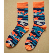 2015 Fashion Camouflage Color Cotton Army Socken